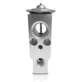 Jewkot front view of expansion valve showing solid construction and improved flow