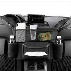 JEYODA front view between seats showing neat storage and quick access