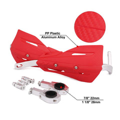 JFG RACING close-up of PP plastic shield showing durable impact protection
