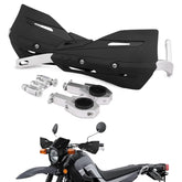 JFG RACING front view showing black handguards protecting controls