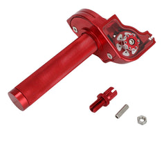 JFG RACING knurled rubber grip close-up for better hold in wet or muddy conditions