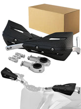 JFG RACING hand guards front profile showing full coverage and cleaner bars