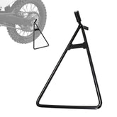 JFG RACING stand front view showing sturdy base and stable support benefit