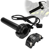 JFG RACING front view of throttle showing compact nylon body improving durability
