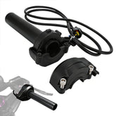 JFG RACING throttle front view showing compact kit and clean finish for easy replacement