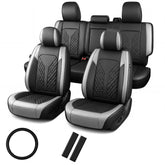 JIAMAOXIN front seat full view showing snug fit and protection