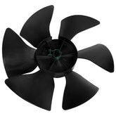 JIANBENKJ fan blade front view showing balanced fins for quiet airflow