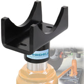 JIANBENKJ front view of axle adapter showing stable cradle benefit