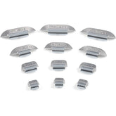 JiiinMiiin front packaging showing full 100-piece clip-on weight kit and convenience