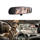 JINGEA front view of mirror showing OEM fit and restored visibility