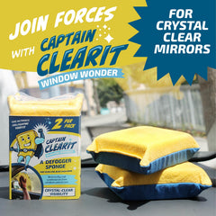 JJ KENT close-up of Captain Clearit sponge texture highlighting absorbency benefit