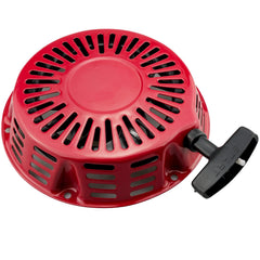 JJing recoil starter installed on a pressure washer engine demonstrating fit