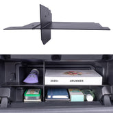 JKCOVER installed in 4Runner glove box shows tidy compartments and quick access
