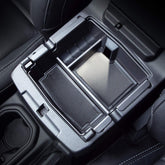JKCOVER organizer front view showing compatible console fit and quick access