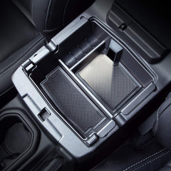 JKCOVER organizer front view showing compatible console fit and quick access