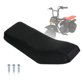 JMCHstore seat front view showing black leather and improved comfort