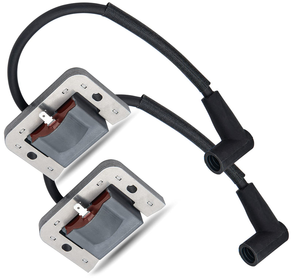 JOHAHTANG front view of two ignition coils showing correct fit and durable construction