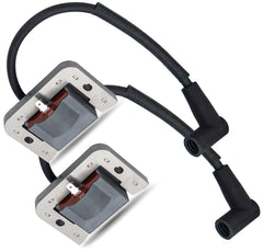 JOHAHTANG front view of two ignition coils showing correct fit and durable construction