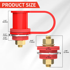 Joinfworld copper-core terminal close-up showing solid conductor for reliable current