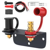 Joinfworld front view of complete kit showing posts and mounting bracket for quick install