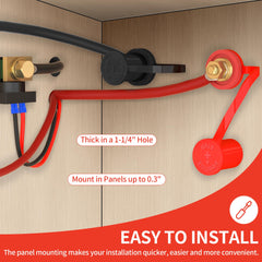 Joinfworld installed in UTV dash demonstrating convenient charging access