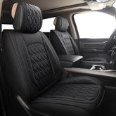JOJOBAY front seat covers full set showing clean fit and protection