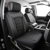JOJOBAY front view of full seat covers showing tailored fit and protection