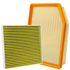 JOJOMARK front packaging showing both cabin and engine filters for quick identification and assurance