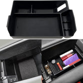 JOJOMARK front view of tray showing tidy compartments and easy access