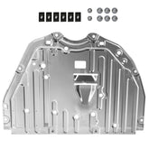 JOLONG front view of engine splash shield protecting engine bay