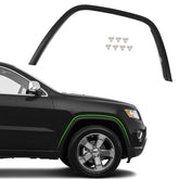 JOLONG front right fender flare front view showing fit and protection