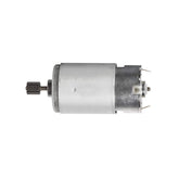 JONATURE front view of 12V gearbox motor showing mounting and robust casing benefit