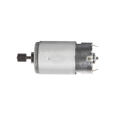 JONATURE front view of 12V gearbox motor showing mounting and robust casing benefit
