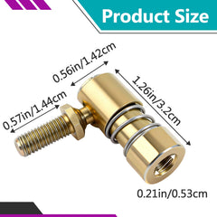 Joworthy ball joint side profile highlighting plated steel durability