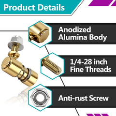 Joworthy washers and nut layout showing included hardware for proper install