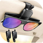 JOYROOM holder front view showing compact two-pack and sleek leather finish benefit easy storage