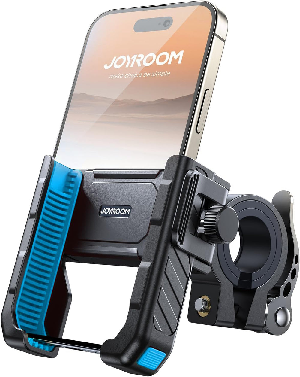 JOYROOM front view showing mount design and secure camera-friendly opening
