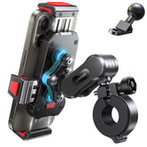 JOYROOM front view mounted on handlebar showing secure grip and stability