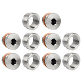 joytrace kit front view showing five bungs and five plugs for easy inventory