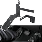 JOYTUTUS dead pedal front view showing platform and mounting, improves foot comfort