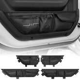 JOYTUTUS front door pocket showing extra storage and easy access