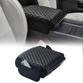 JOYTUTUS front view of center console cover showing full coverage and neat fit