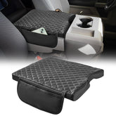 JOYTUTUS front view of center console cover showing neat fit and protection