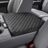JOYTUTUS front view on Ford jump-seat console showing neat fit and protection