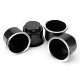 JoyTutus front view cup holder insert showing neat chrome look and secure fit