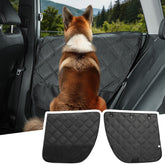 JOYTUTUS front view on car door showing full rear-door coverage and protection