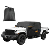 JOYTUTUS front view installed on Gladiator JT showing full coverage and protection