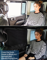 JOYTUTUS inner mesh with zipper detail for insect protection and easy access