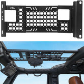 JOYTUTUS front-installed overhead panel showing added storage capacity