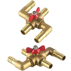 Joywayus valve installed in heater hose demonstrating simple fitment and immediate isolation benefit